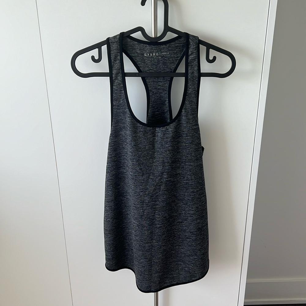 Excellent condition Oysho fitness racer back tank top size small
